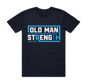 Old Man Strength | Gym & Workout T-shirts Australia