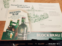 BLOCKBRÄU à Hamburg menu