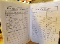 Ristorante La Taverna Del Barbarossa à San Quirico d'Orcia menu