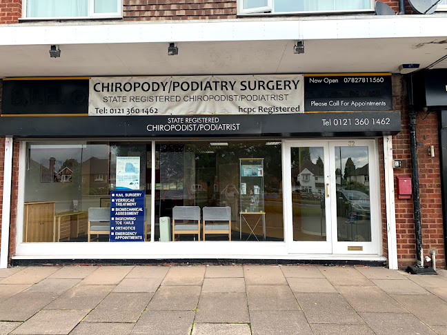 Reviews of Chiropody & Podiatry Surgery in Birmingham - Podiatrist