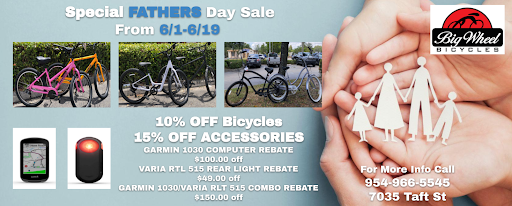 Bicycle Store «Big Wheel Bicycles USA, Inc», reviews and photos, 7035 Taft St, Hollywood, FL 33024, USA