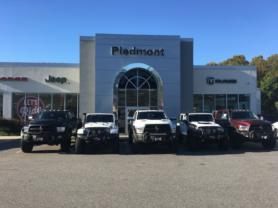 Piedmont Chrysler Dodge Jeep Ram Parts Department