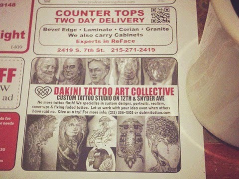 Tattoo Shop «Dakini Tattoo Art Collective», reviews and photos, 1203 Snyder Ave, Philadelphia, PA 19148, USA