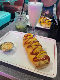 Hot-dog du Restaurant de hamburgers Little Rock Diner à Antibes - n°1