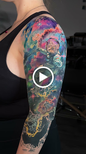 Explore route 66 tattoo ideas, creative tattoo ideas in Culver City, available at Art Collector Tattoo