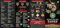 Restaurant B sushi & thaï wok à Paris - menu / carte