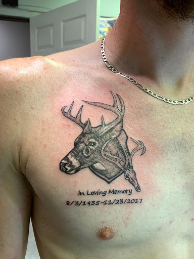 Explore matching father daughter tattoos ideas, creative tattoo ideas in Hudson Falls, available at ALTERED ADDICTION TATTOOS