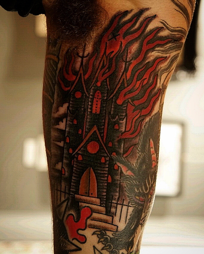 Explore snapdragon tattoo ideas, creative tattoo ideas in Franklin, available at Left Hand Black