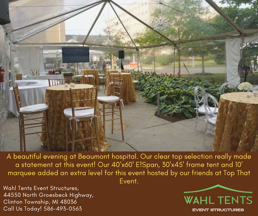 Party Equipment Rental Service «Wahl Tents», reviews and photos, 44550 N Groesbeck Hwy, Charter Twp of Clinton, MI 48036, USA