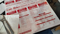 Cafe Moka à Bayonne carte