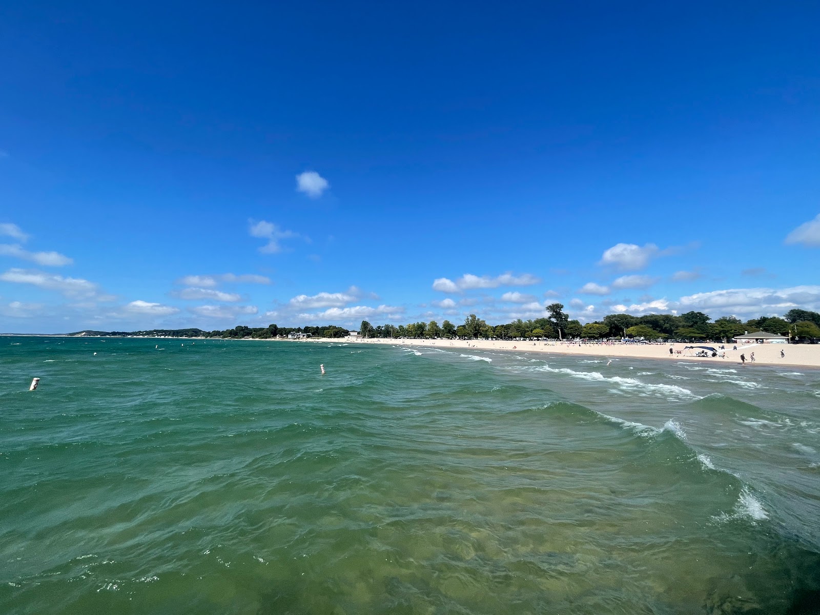 Photo of Stearns Park Beach with long straight shore