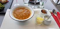 Soupe de potiron du Restaurant de fruits de mer Le Surcouf à Cancale - n°6