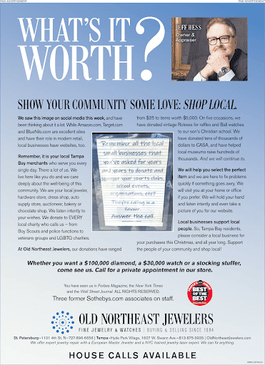 Jeweler «Old Northeast Jewelers», reviews and photos, 2223 N Westshore Blvd, Tampa, FL 33607, USA