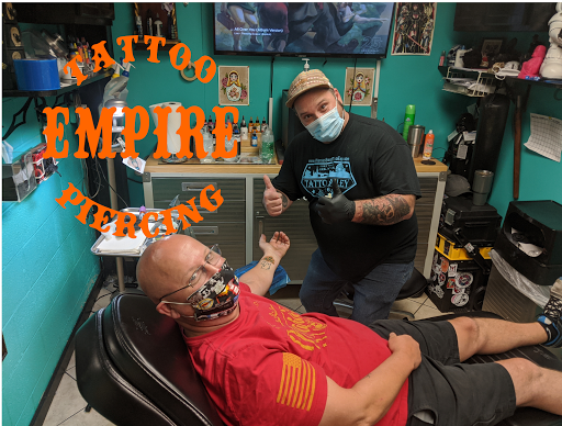 Explore upper arm men tattoo ideas, creative tattoo ideas in Little Rock, available at Empire of Ink Tattoo & Piercing