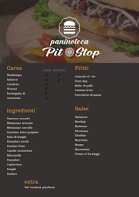 Menu du Pit Stop à Lucera