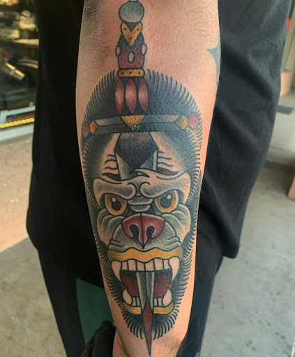 Explore tom and jerry tattoo ideas, creative tattoo ideas in Glendale, available at Light Heart Tattoo