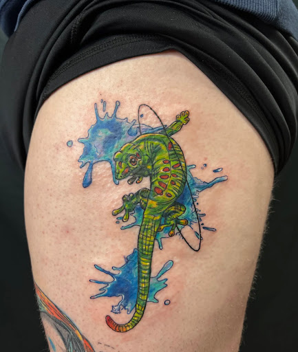Find tattoo ideas for under the breast for your next unique tattoo in Los Alamitos at Mr. Inkwells Classy Tattoos