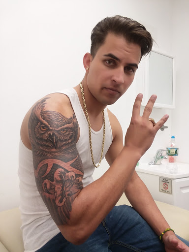 Explore july birth flower tattoo ideas, creative tattoo ideas in New Brunswick, available at Art & Tattoo Emporium