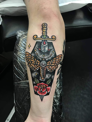 Explore marathon tattoo ideas, creative tattoo ideas in Leesville, available at Revolution Ink Tattoo and Art Gallery