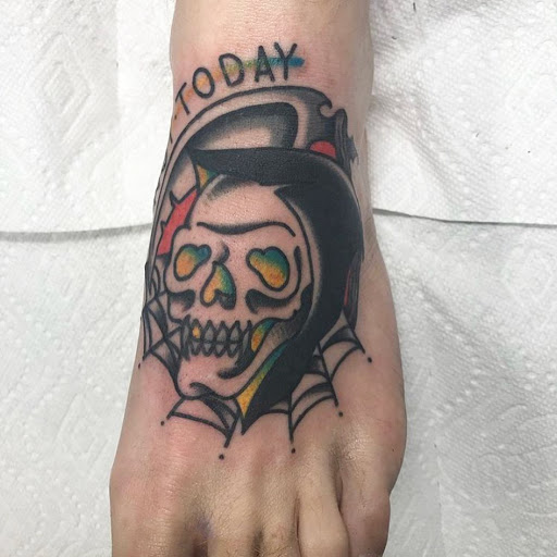 Explore shoulder cover up tattoo ideas, creative tattoo ideas in Campbellsville, available at Green River Tattoo Company