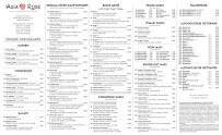 Menu du Asia Rose Restaurant à Moosburg