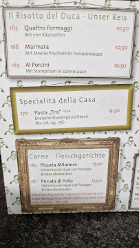 Menu / carte de Pizza Taxi Duca à Radolfzell
