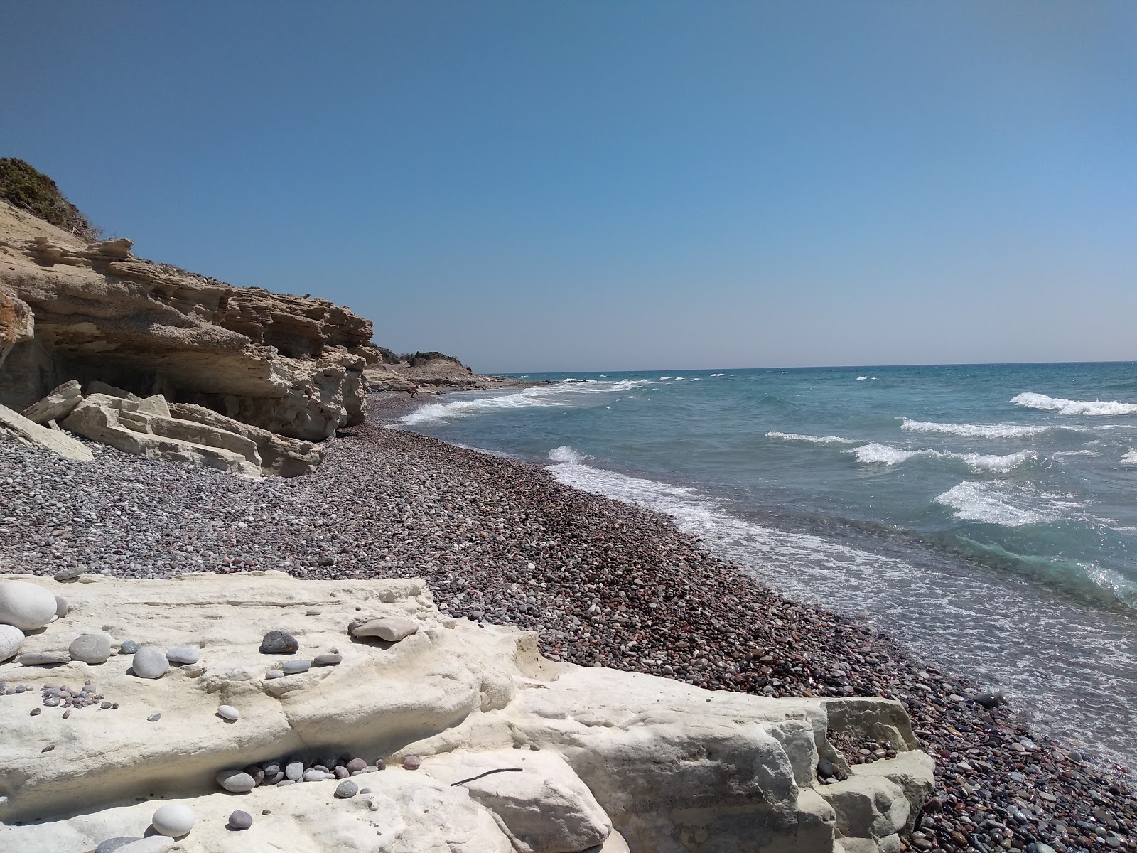 Agios Theologos beach'in fotoğrafı imkanlar alanı