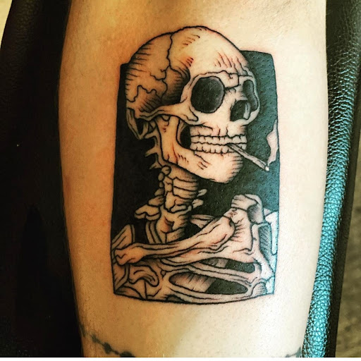 Explore biceps tattoo ideas, creative tattoo ideas in Vancouver, available at Studio X Tattoos & Piercings