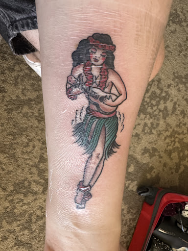 Explore marriage ring tattoo ideas, creative tattoo ideas in Honolulu, available at Sacred Art Tattoo Waikiki