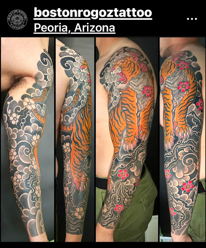 Find jack skellington tattoo ideas for your next unique tattoo in Peoria at Iron Key Tattoo Studio Inc.