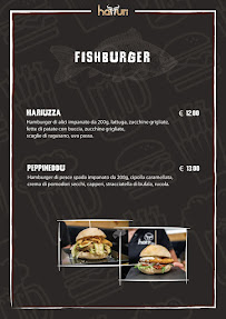 Hamuri hamburgeria steakhouse made in sicily à Milazzo menu