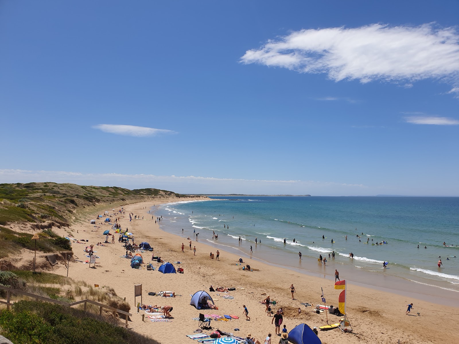 Foto von Bancoora Beach mit beiger sand Oberfläche