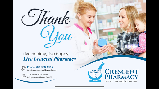 Pharmacy «Crescent Pharmacy», reviews and photos, 7261 W 87th St, Bridgeview, IL 60455, USA