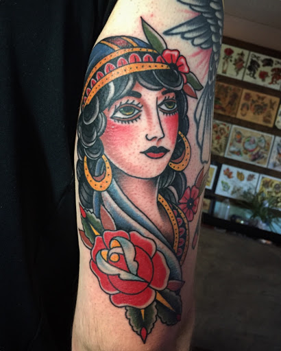 Explore cross tattoo idea, creative tattoo ideas in Houghton, available at Bramble & Stag Tattoo Parlour