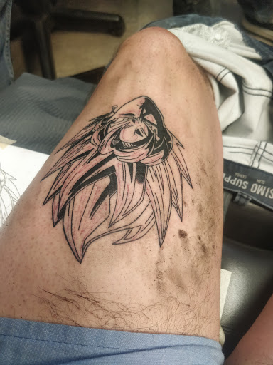 Explore tropical tattoo ideas, creative tattoo ideas in Hamden, available at Burning Hearts Tattoo Co.