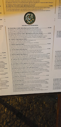 Restaurant indien BASMATI INDIAN & NEPALI RESTAURANT à Funchal - menu / carte