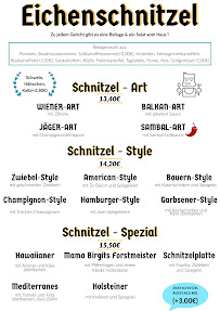 Carte du Gaststätte „Zur Eiche“ à Garbsen