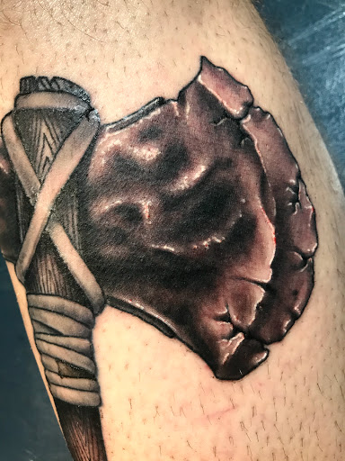 Explore chrome tattoo ideas, creative tattoo ideas in East Syracuse, available at BioGraphix Tattoo Studio