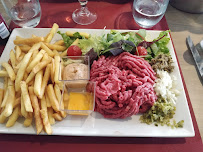Steak tartare du Restaurant français Restaurant de la Maurette à La Motte - n°10