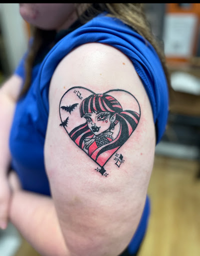 Find sunflower tattoo ideas for females for your next unique tattoo in Elizabethtown at Electric Feel Tattoos