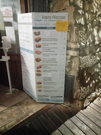 Restaurant de fruits de mer Friggitoria Porto Vecchio à Castro - menu / carte