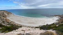 Foto van Gallipoli Beach met een ruime kustlijn