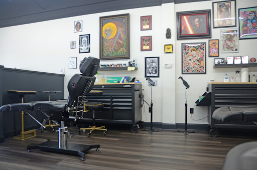 Explore halloween tattoos ideas, creative tattoo ideas in Ballwin, available at Neon Moon Studio