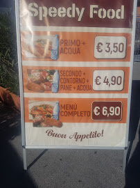 Menu / carte de Speedy Food à Salerno