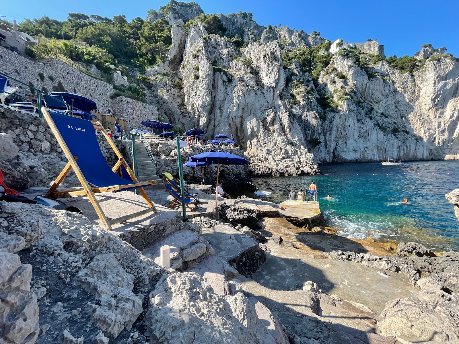 Foto av Spiaggia La Fontelina och bosättningen