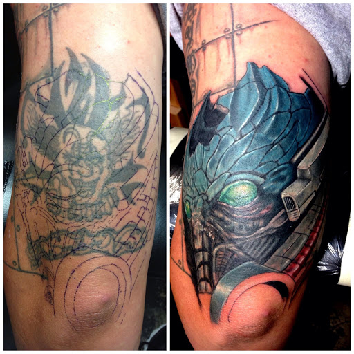 Explore picasso tattoo ideas, creative tattoo ideas in Cape Coral, available at The Tattoo Emporium