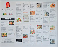 Menu du La Gioconda à Loulé