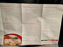Menu du Asia Imbiss Poing à Poing
