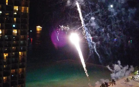 Waikiki Friday Fireworks image