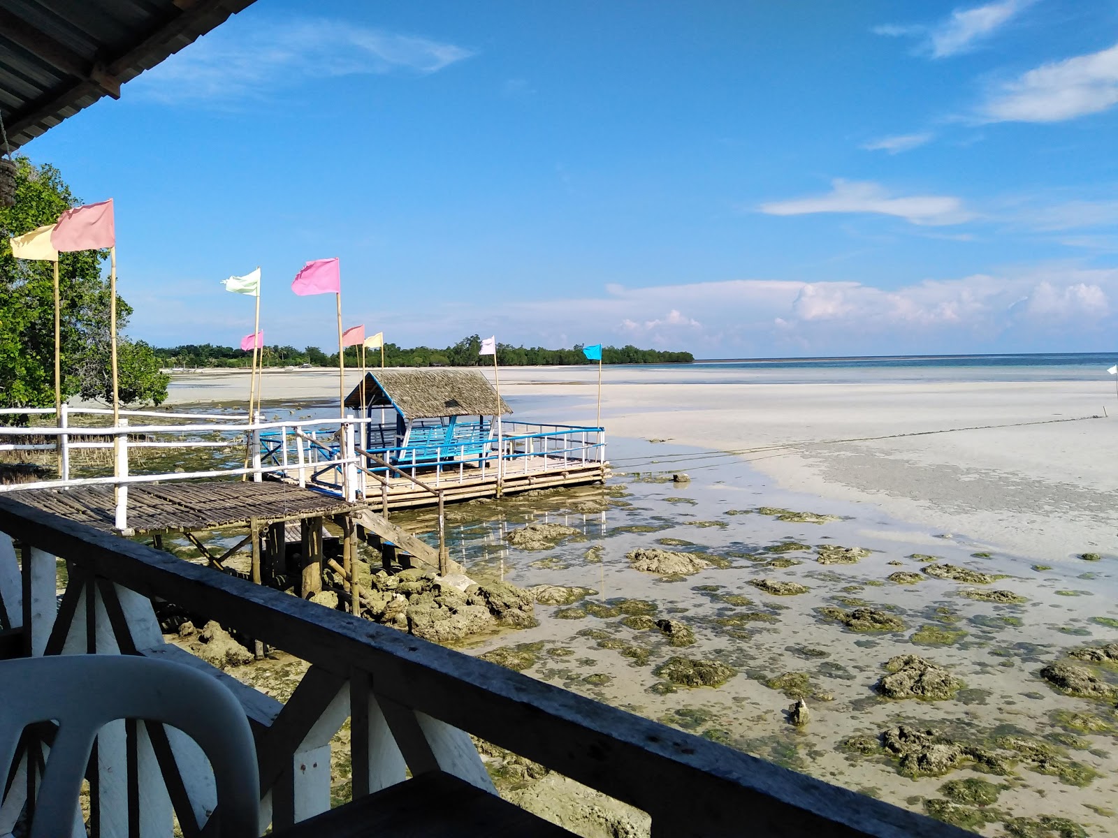 Foto av Puting Buhangin Beach beläget i naturområde